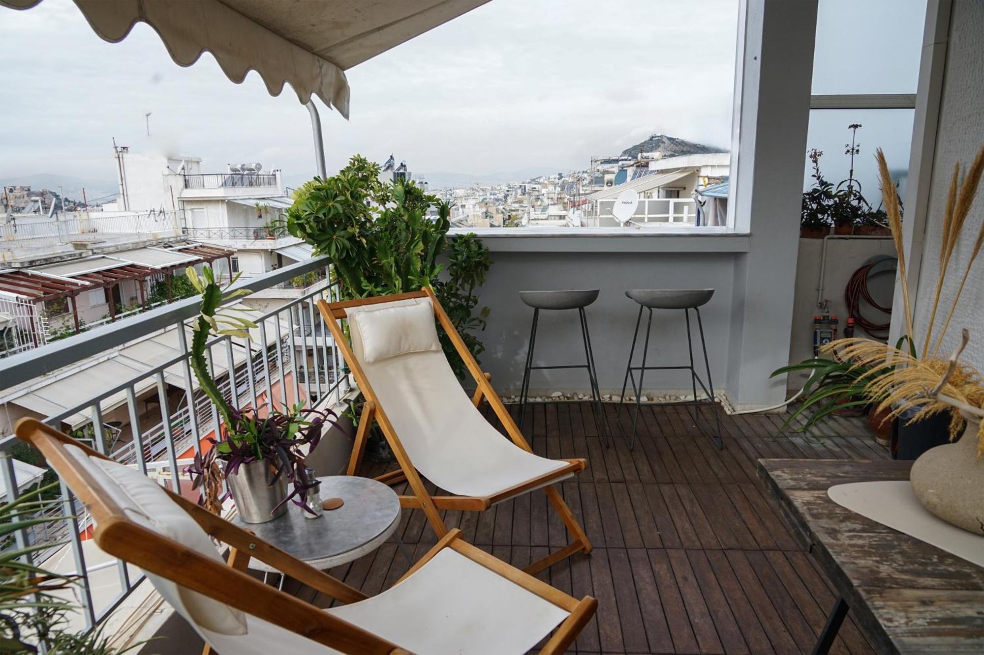 Small & Cozy With Acropolis & Lycabettus View Афины Экстерьер фото